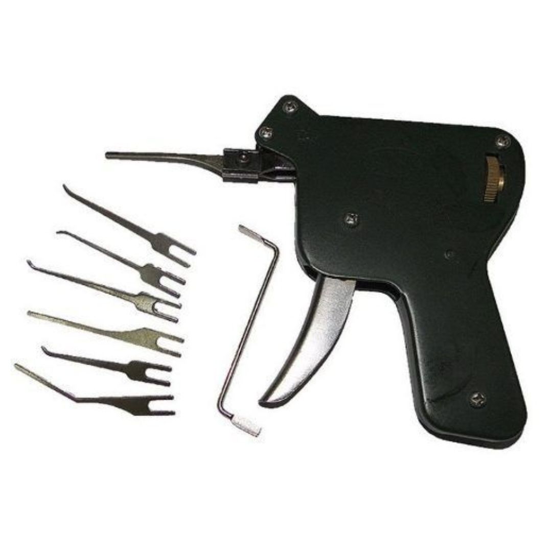 Ganzúa para apertura tipo pistola .