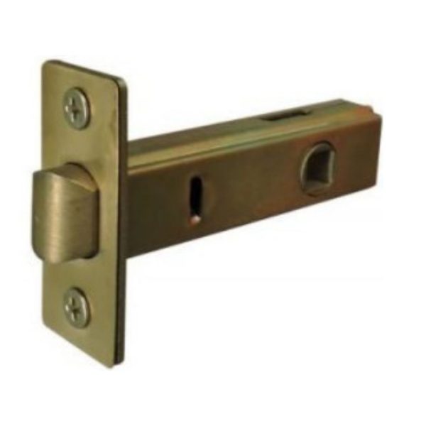 Picaporte 2002. 60 de embutir frente bronce