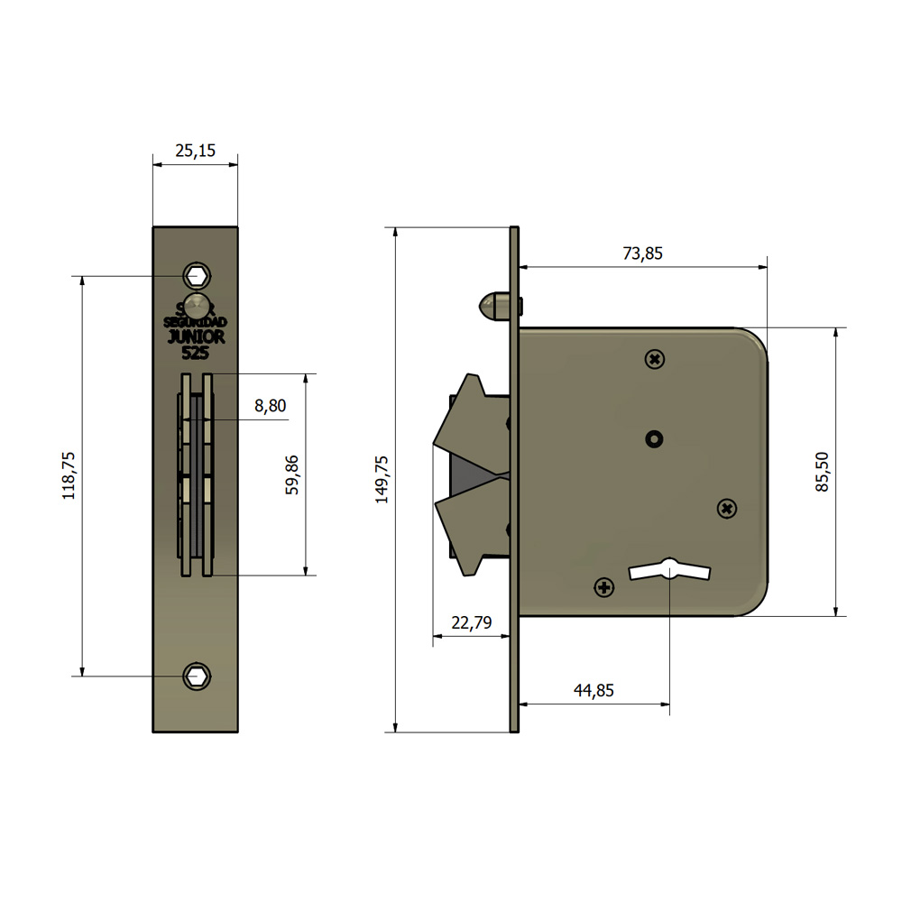 Cerrojo Star 525 B - Imagen 2