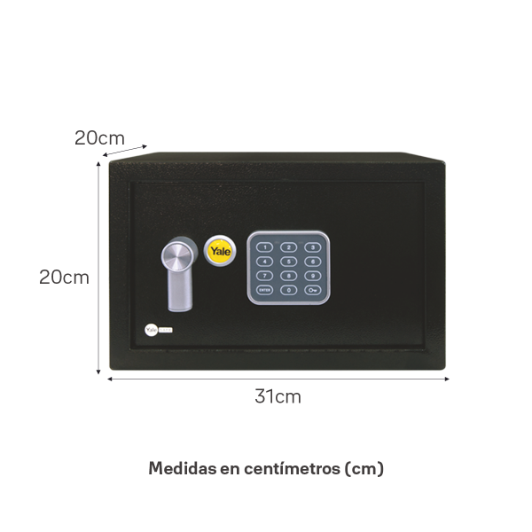 Caja fuerte Yale Pequeña