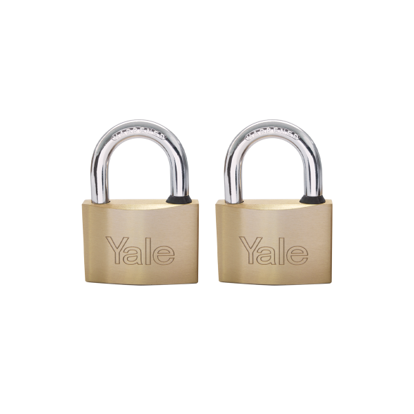 Candado Bronce YALE X 2 uni 50 MM