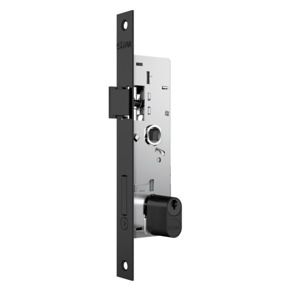 Cerradura Stam perfil angosto mod.601/33