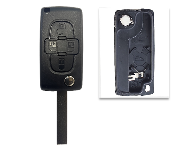 Carcasa  JMA compatible con Peugeot ® - 4 (Maletero) - Pila en carcasa