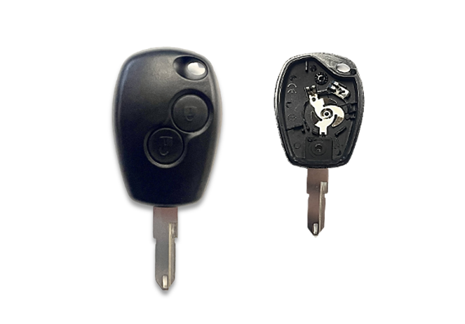 Carcasa JMA compatible con Peugeot ® - 2 botones -