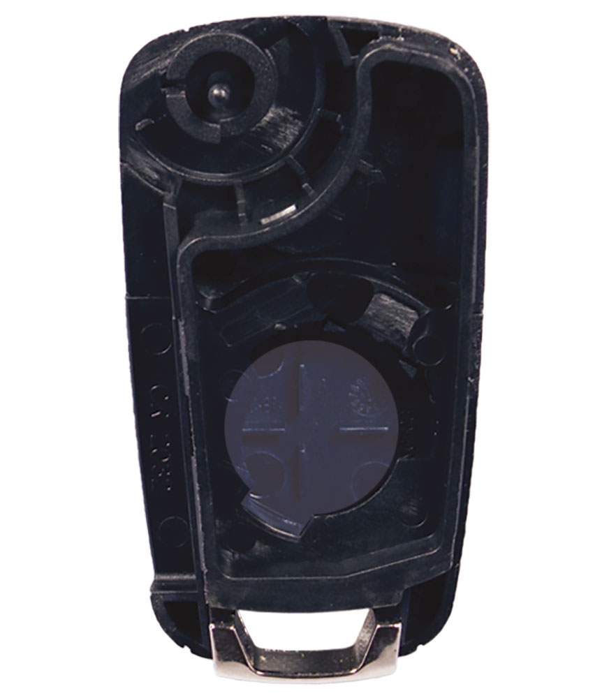 Carcasa  compatible con Chevrolet ® - 3 botones (Maletero) - Pila en carcasa - Imagen 2