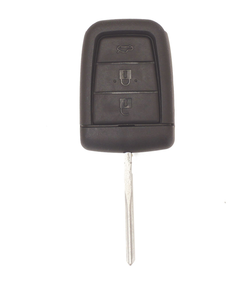 Carcasa  compatible con Chevrolet ® - 3 botones+ 1 botón (maletero + Panic) - Pila en carcasa