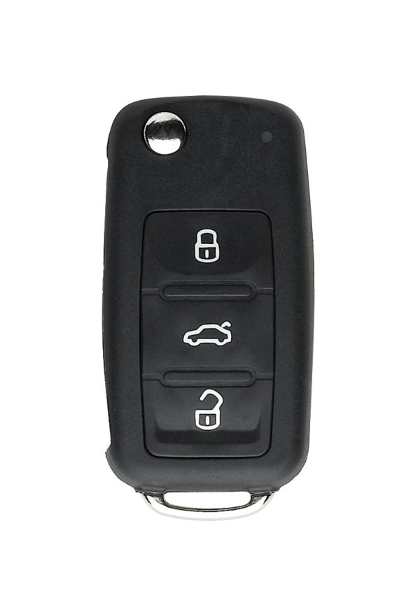 Carcasa JMA compatible Volkswagen ® -Carcasa JMA compatible Volkswagen ® - 3 botones (Maletero) - Pila en circuito