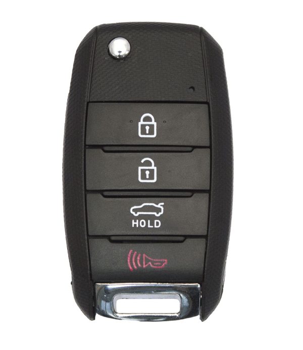 Carcasa compatible con Hyundai -KIA® - 3 botones+ 1 botón (maletero) - Pila en circuito