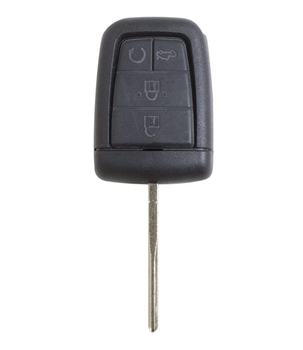 Carcasa compatible con Chevrolet ® - 4+1 botón (maletero + Panic) - Pila en carcasa