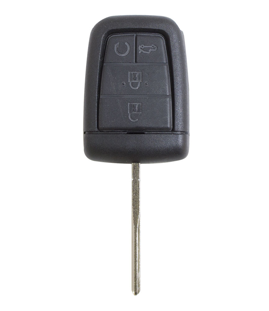 Carcasa compatible con Chevrolet ® - 4+1 botón (maletero + Panic) - Pila en carcasa