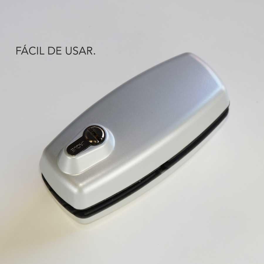 Cerrojo Jaque flotante para puerta de Vidrio. - Imagen 3